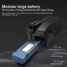 Aerial Photography Drone with 4K HD Dual Camera 360° Flips Aerial Photography Quadcopter for Outdoor Professional Adults